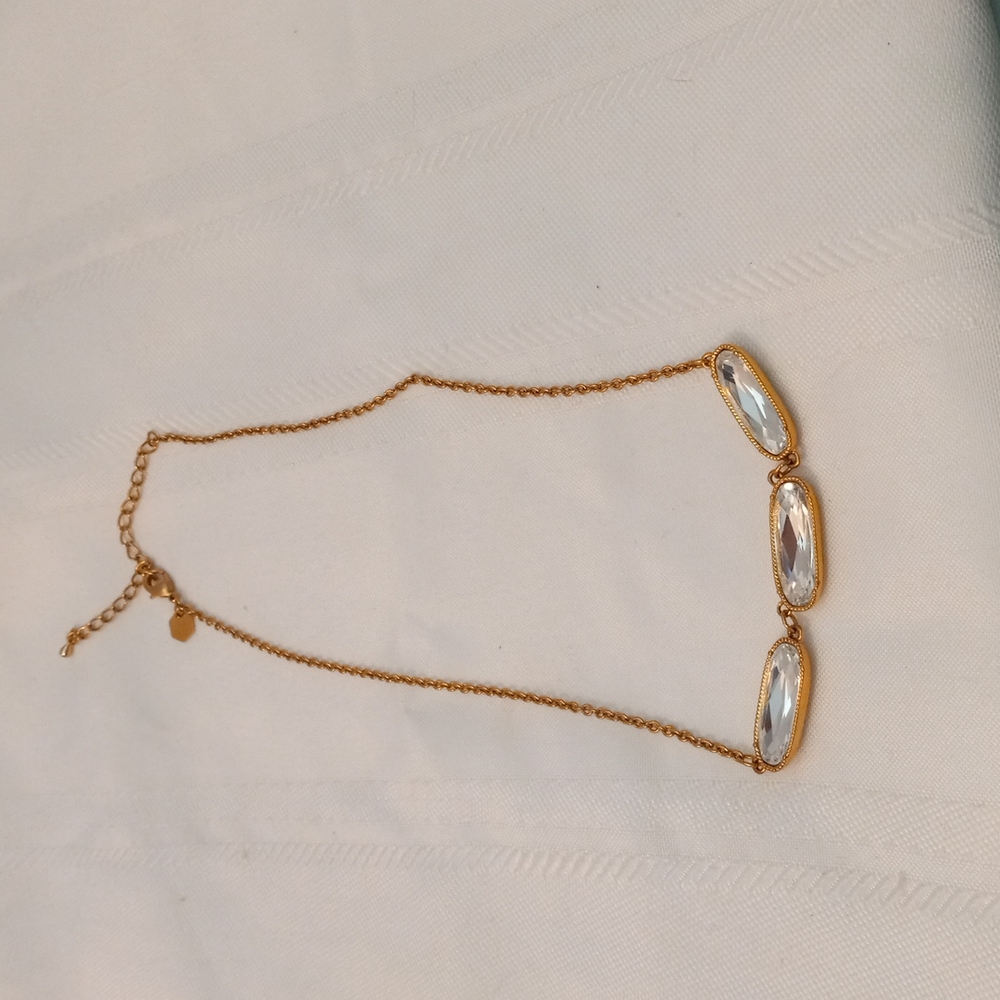 Classic Faux Diamond Necklace